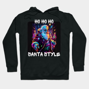 Graffiti Style - Ho Ho Ho Santa Style 2 Hoodie